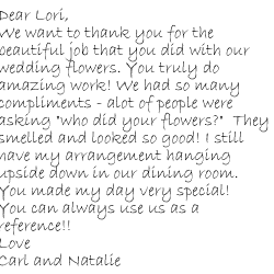 Dear Lori